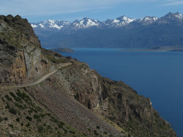 Carretera austral (Chili) : rive sur du lago General Carrera